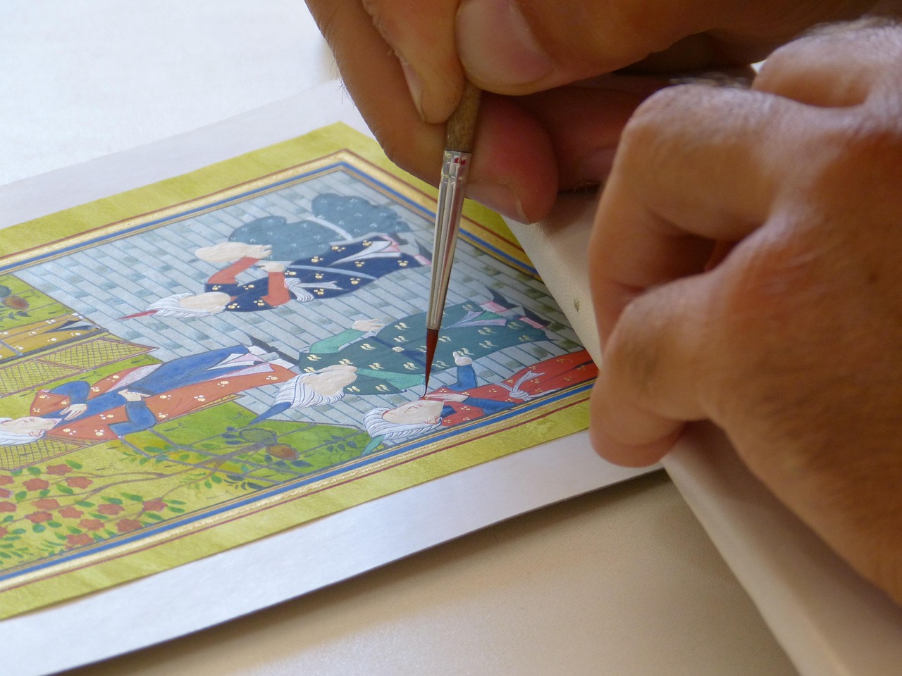 在画布上挥洒体育精神，创作主题绘画的指南